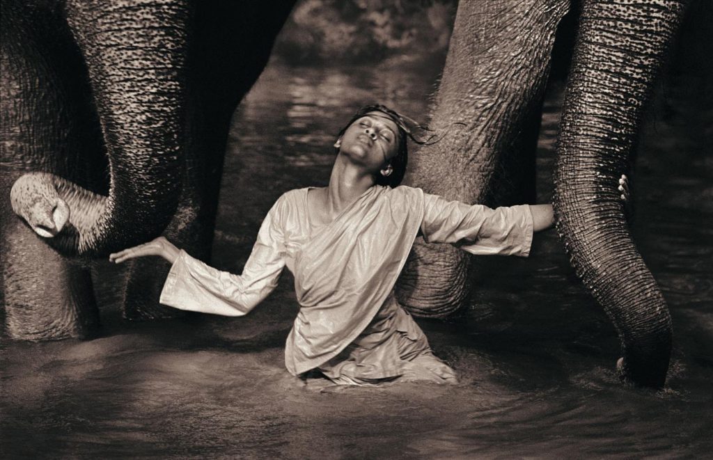 Girl Gone Authentic - Ashes and Snow - Gregory Colbert - Girl and Elephant